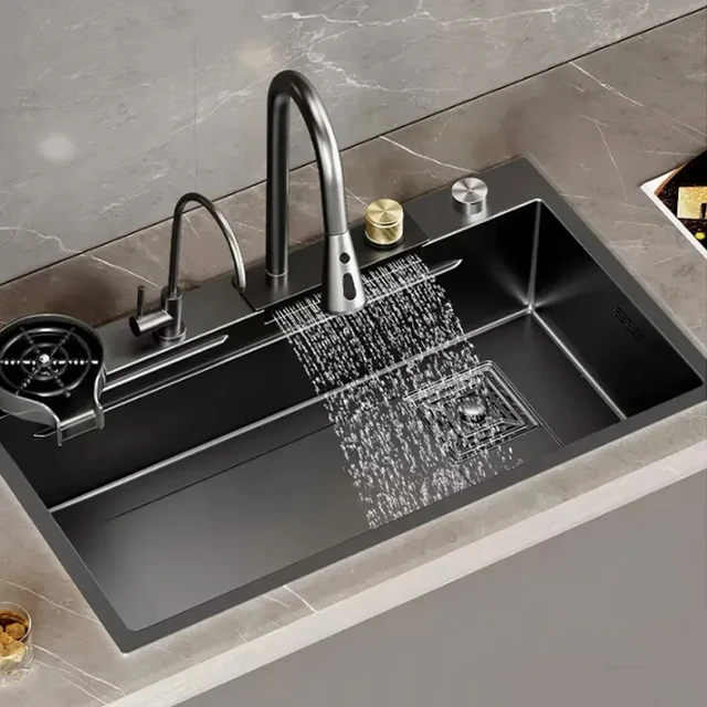 single basin kitchen sink