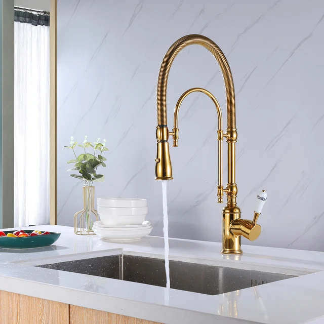 high end kitchen faucets
