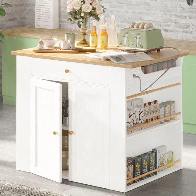 U-Shaped Kitchen with Island