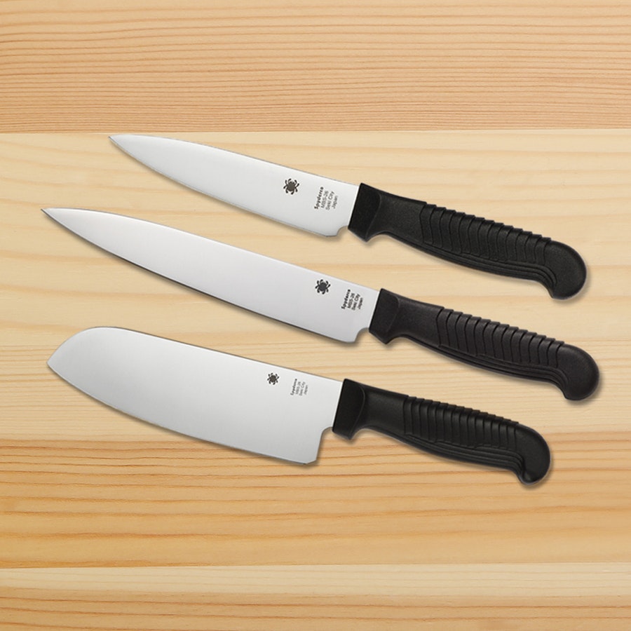 spyderco kitchen knives