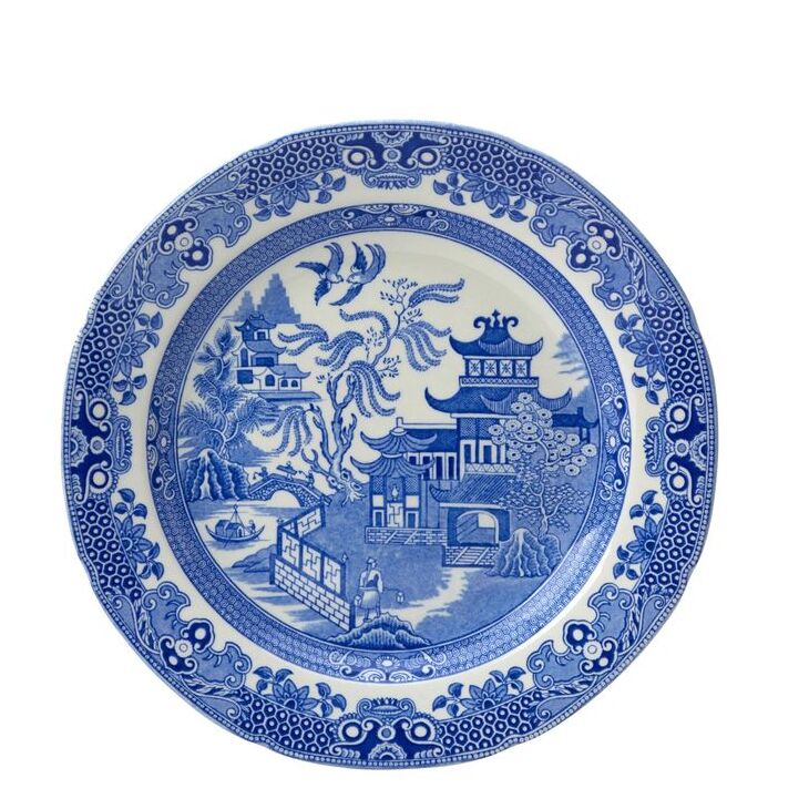 blue willow tableware