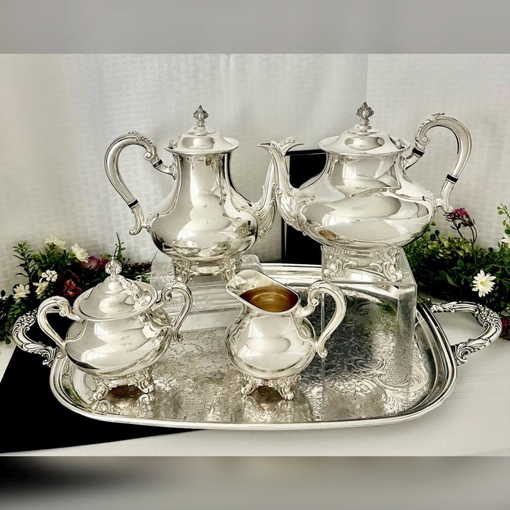 silver tableware