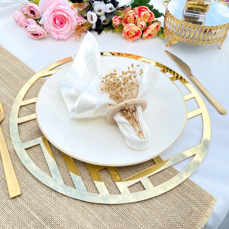 Wedding Charger Plate