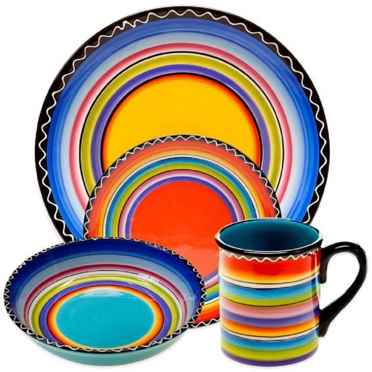 Traditional Multi-color Ceramic tableware