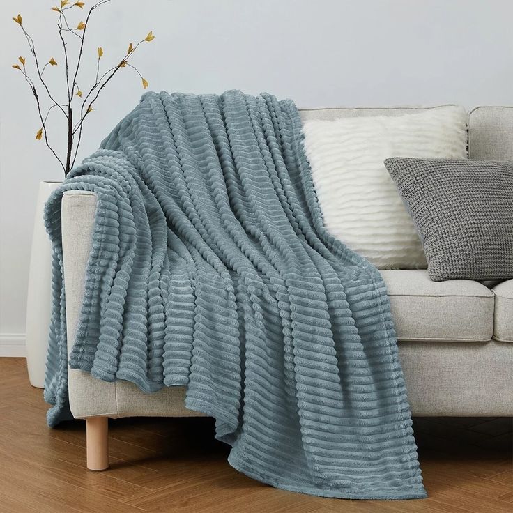 Cut Plush Fleece Blanket