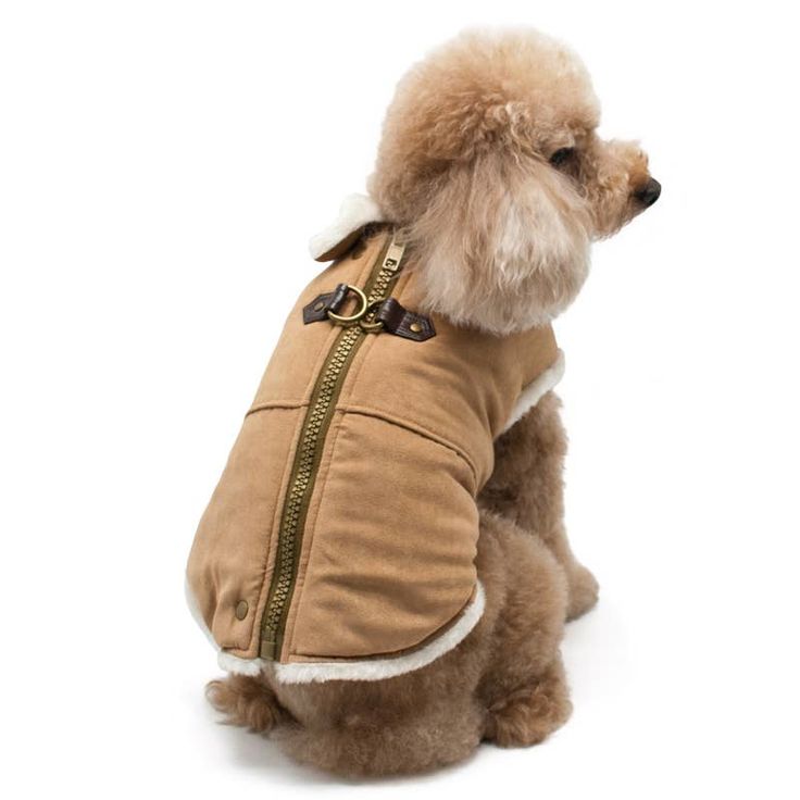 fleece dog coat
