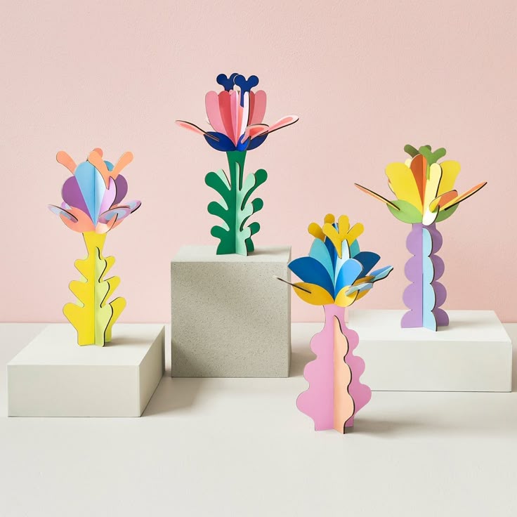 Cardboard Flower Crafts