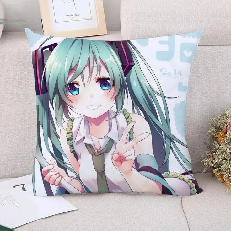 hatsune miku body pillow