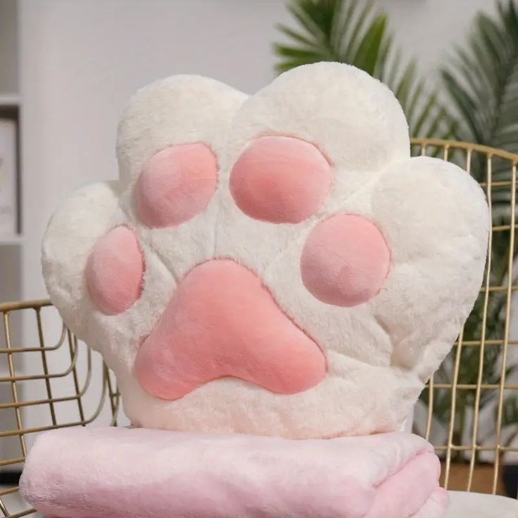 Cat Paw Pillow