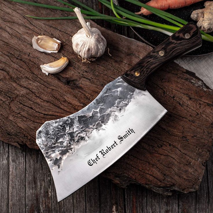 Steel Butcher's Cleaver Knife