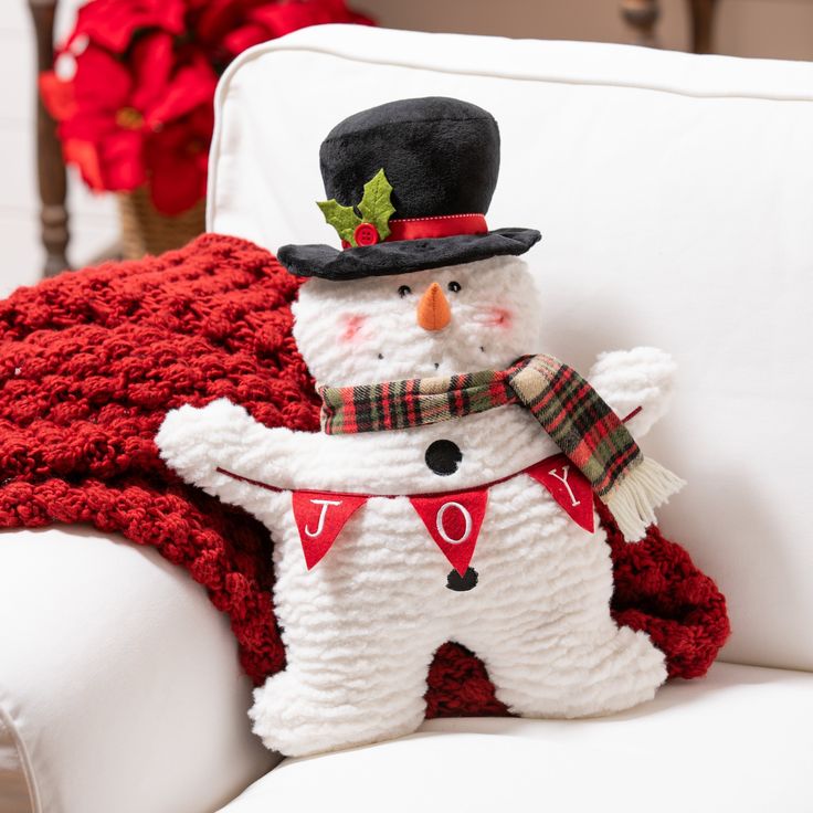 19 in. Shaped Throw Pillow