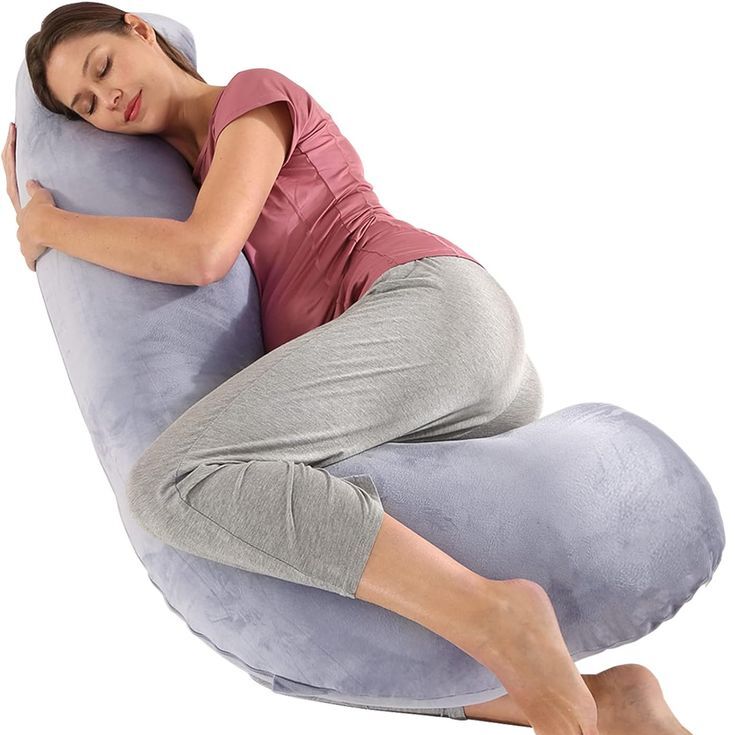 L shaped pillow