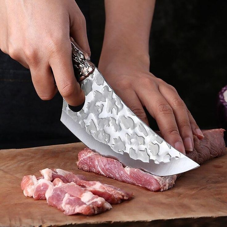 hand forged kitchen knife
