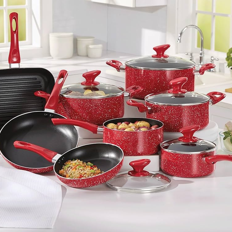 speckled cookware