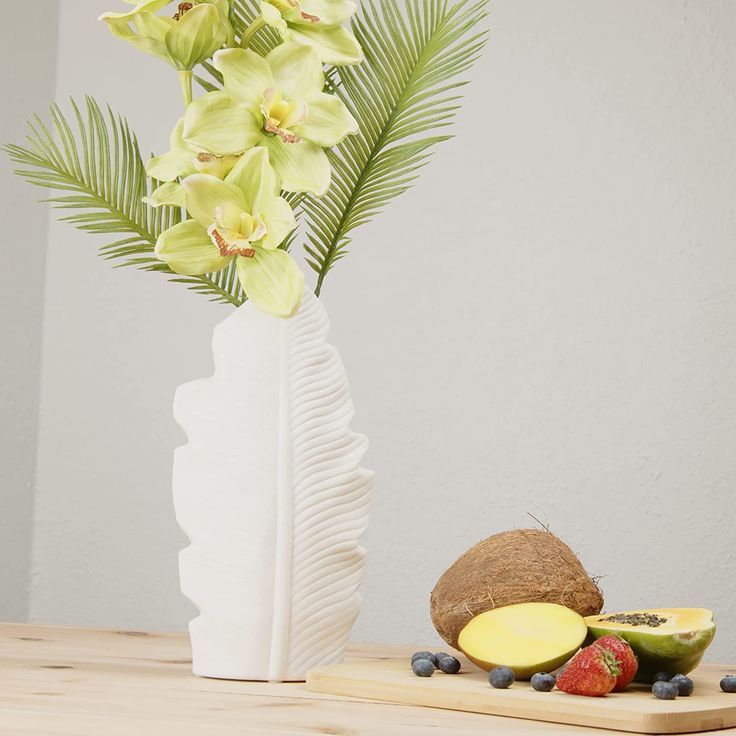 White vase
