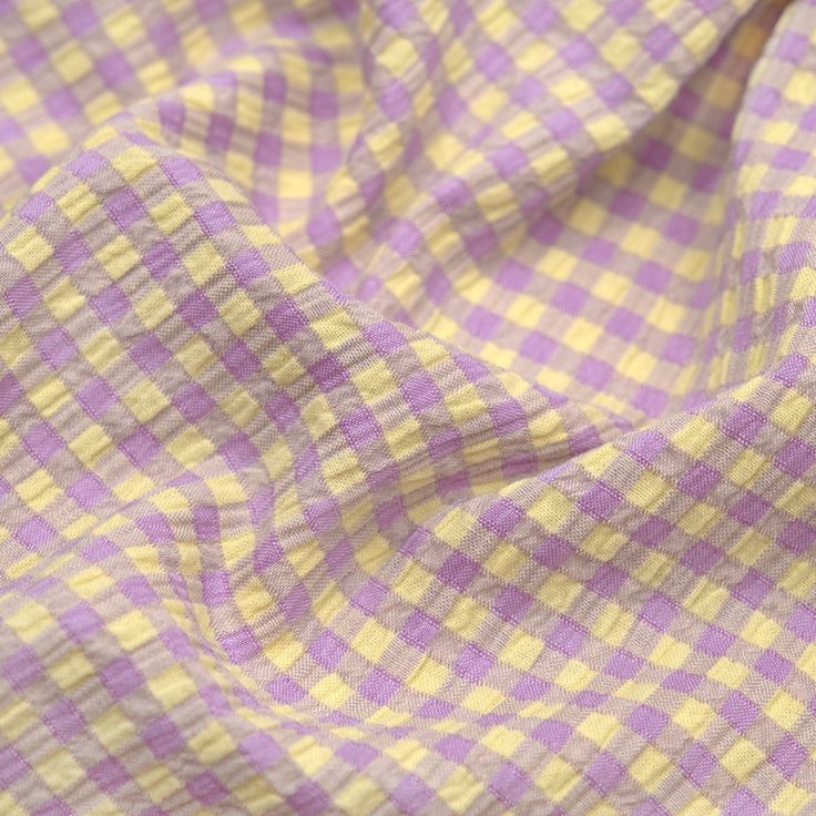 Crinkled cotton