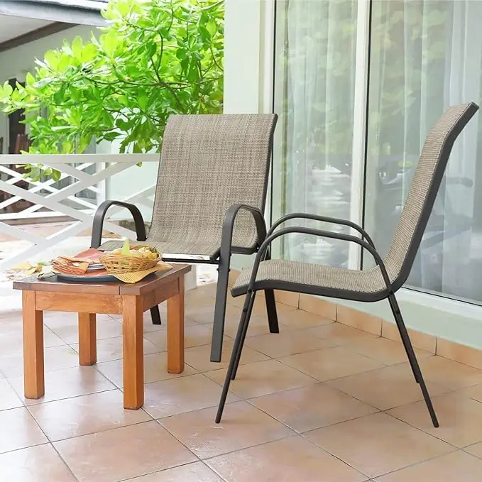 stackable outdoor chairs